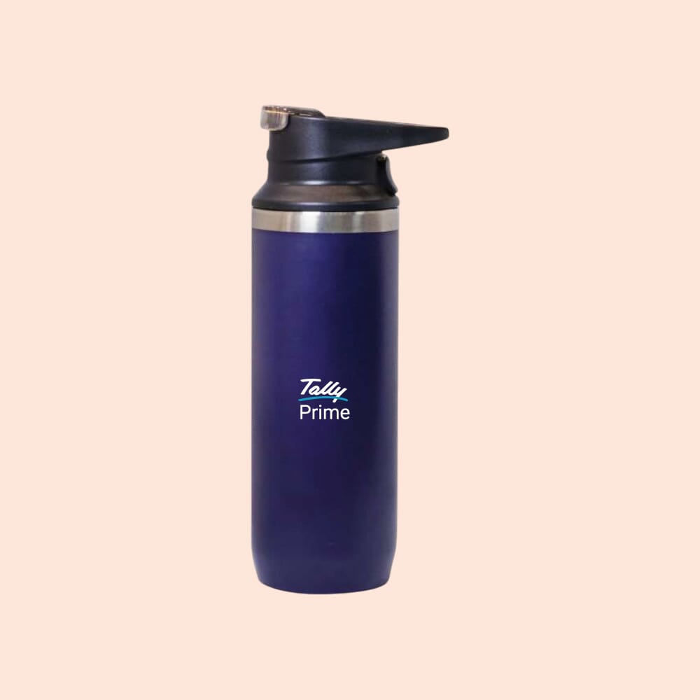Unique Double Wall Vacuum Insulted - 500 ML- Navy Blue